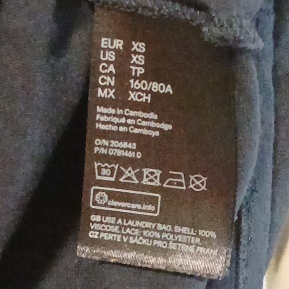 H&M lace woman top size XS - Picture 9 of 11